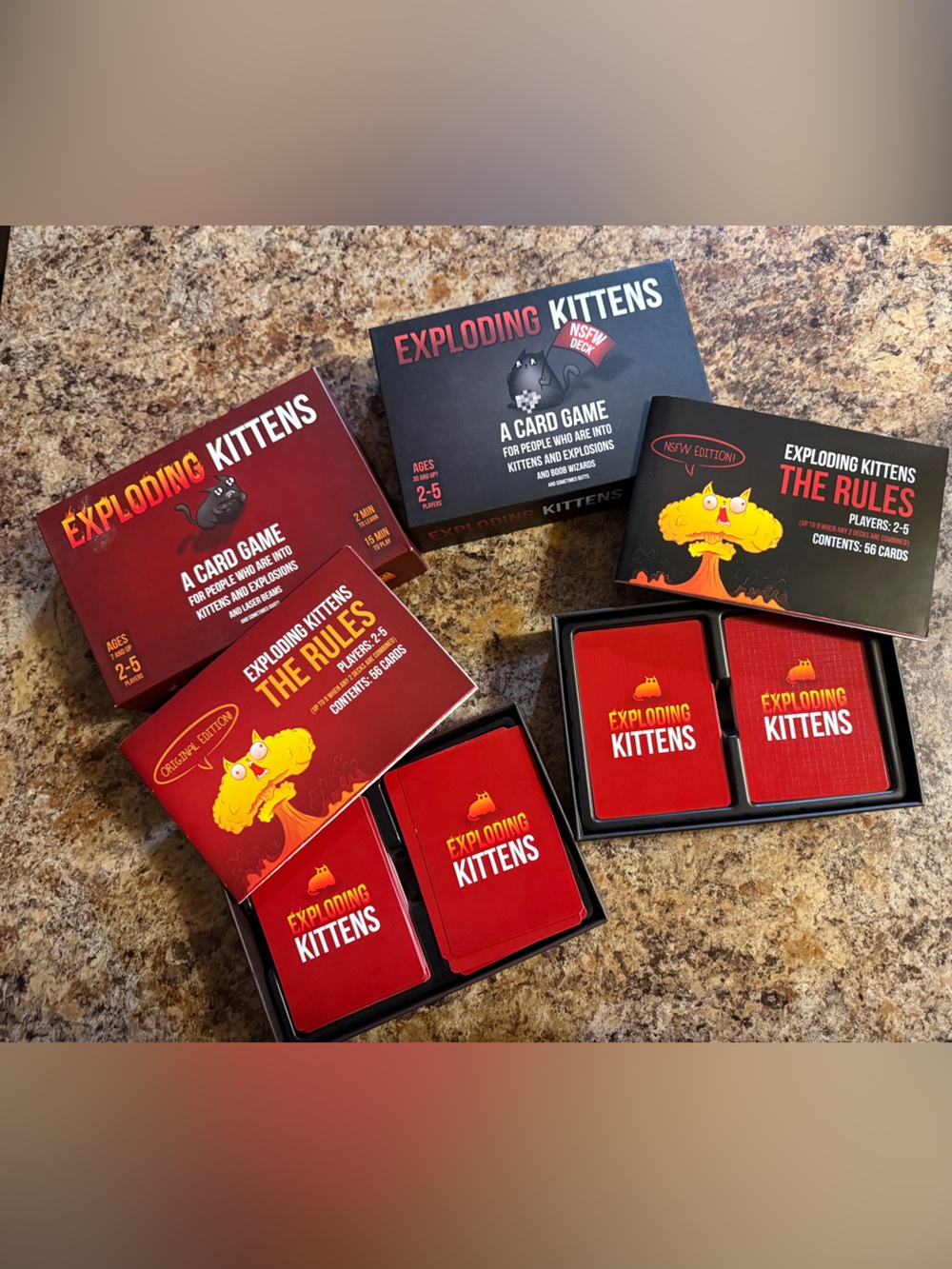 Exploding Kittens Card Games